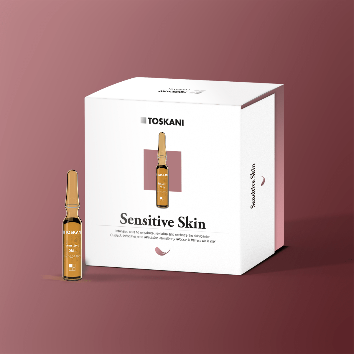 Serum Sensitive Skin de Toskani - Caja 15 ampollas de 2ml